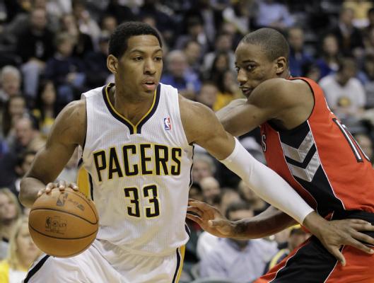 Granger drives by DeRozan, free of charge.