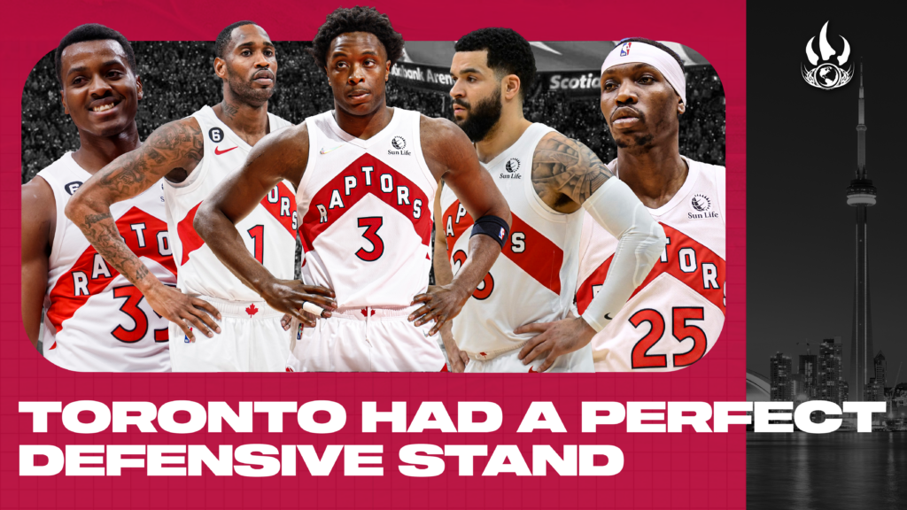 This was PERFECT for the Toronto Raptors 