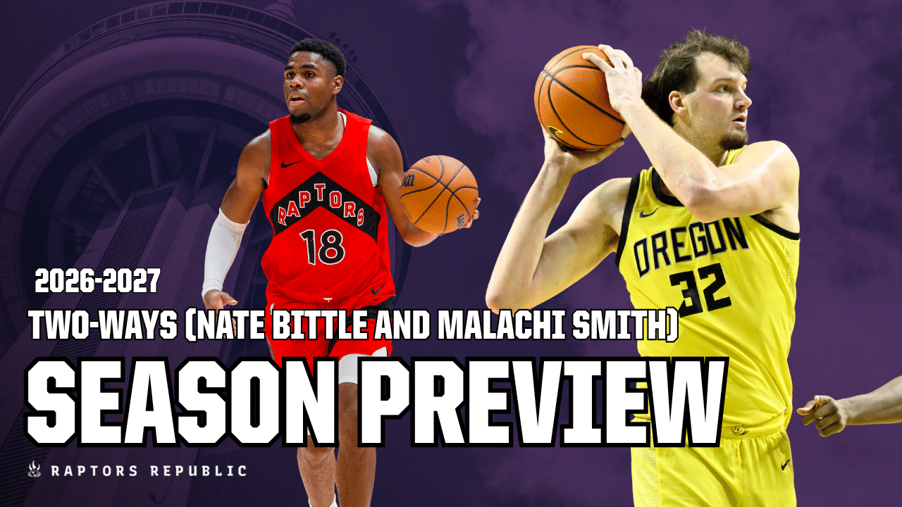 Bittle and Smith provide Raptors with formidable back-end depth ...